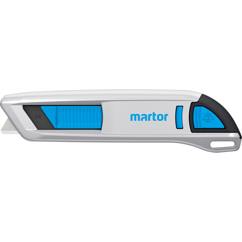 Secunorm 500 Retractable Safety Knife, 9 mm, Aluminum Handle Helyx Safety & Industrial Supplies