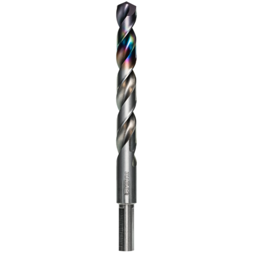 Metal Demon Drill Bit for Mild, Hardened and Stainless Steels, 31/64", 4" Flute, 130° Point Helyx Safety & Industrial Supplies