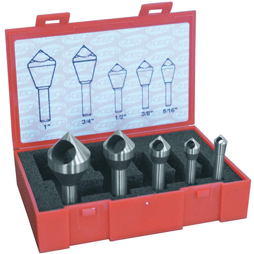CLEVELAND 3001 Countersink & Deburring Tool Set Helyx Safety & Industrial Supplies