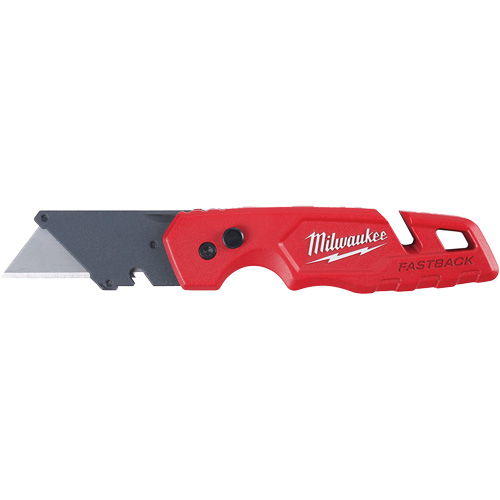 Couteau utilitaire pliant Fastback, poign&eacute;e en M&eacute;tal Helyx Safety & Industrial Supplies