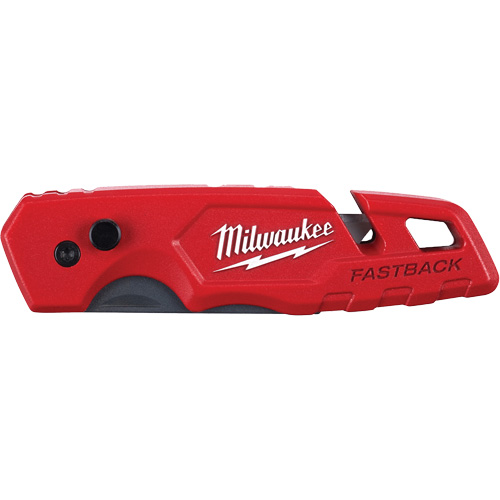 Couteau utilitaire pliant Fastback, poign&eacute;e en M&eacute;tal Helyx Safety & Industrial Supplies