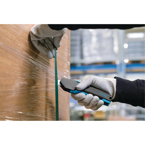 Couteau de s&eacute;curit&eacute; SECUPRO 425 avec lame trap&eacute;zoidale &agrave; pointe arrondie, 15 mm, Prise en Plastique Helyx Safety & Industrial Supplies