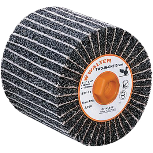 Tambour de finition Two-In-One, 4" la Helyx Safety & Industrial Supplies