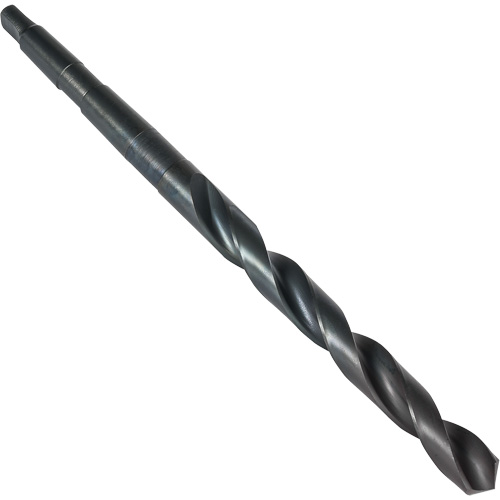 Foret &agrave; queue conique courte, 17/32", Acier rapide, Cannelure 4-5/8", Pointe de 118° Helyx Safety & Industrial Supplies