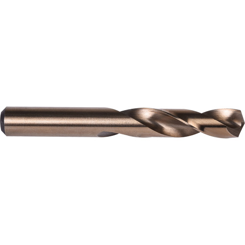 Heavy-Duty Screw Machine Drill Bit, #1, High Speed Cobalt, 1-5/16" Flute, 135° Point Helyx Safety & Industrial Supplies