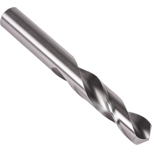 Stub Length Drill Bit, 3/32", High Speed Steel, 3/4" Flute, 118° Point Helyx Safety & Industrial Supplies