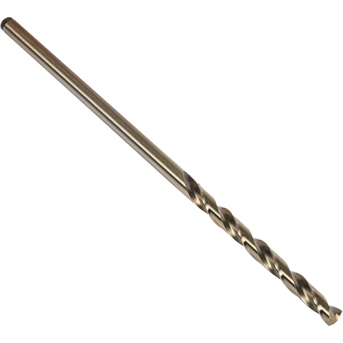 Foret tr&egrave;s allong&eacute; a&eacute;ronautique, #3, Acier rapide au cobalt, Cannelure 2-1/2", Pointe de 135° Helyx Safety & Industrial Supplies