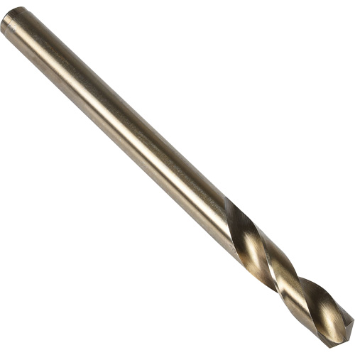 Jobber Drill Bit, High Speed Cobalt, 9/32", 4-1/4" L, 1-1/2" Flute, 135° Point Angle Helyx Safety & Industrial Supplies