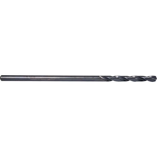Extra Length Aircraft Extension Drill, 1/8", High Speed Steel, 1-5/8" Flute, 135° Point Helyx Safety & Industrial Supplies