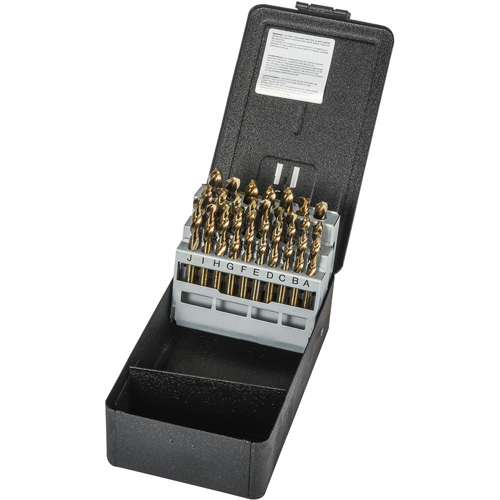 Heavy-duty Screw Machine Drill Bit Set, 26 Pieces, High Speed Cobalt Helyx Safety & Industrial Supplies