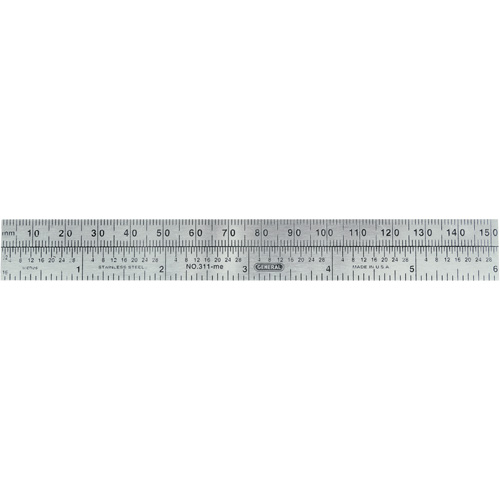 R&egrave;gle flexible de pr&eacute;cision &eacute;conomique, 6" lo, Acier Helyx Safety & Industrial Supplies