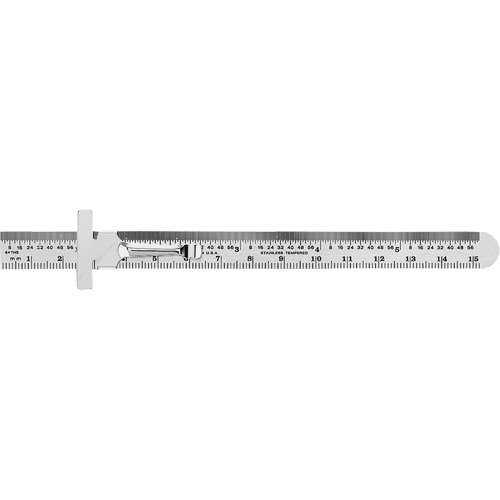 R&egrave;gle flexible de pr&eacute;cision &eacute;conomique, 6" lo, Acier Helyx Safety & Industrial Supplies