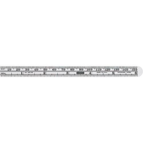 R&egrave;gle flexible de pr&eacute;cision &eacute;conomique, 6-1/2" lo, Acier Helyx Safety & Industrial Supplies