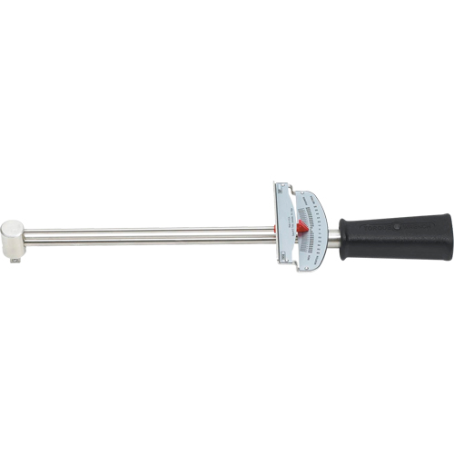 Cl&eacute; dynamom&eacute;trique &agrave; lecture directe, &agrave; cliquer, Entraînement 1/4" carr&eacute;, 0 - 80 lb-po Helyx Safety & Industrial Supplies