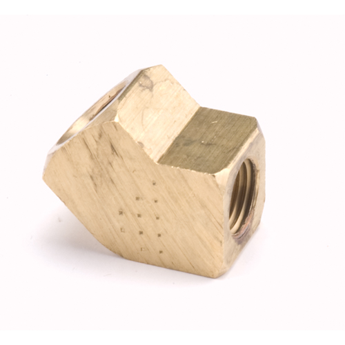 Pipe Elbows 45° Extruded, Brass, 1/4" Helyx Safety & Industrial Supplies