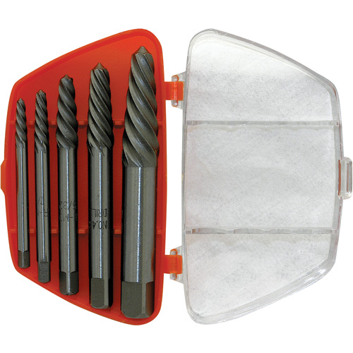 Jeu d'extracteurs en spirale ISE-5 5 mcx, Chrome molybdenum Helyx Safety & Industrial Supplies