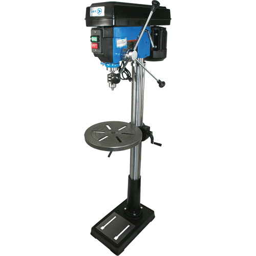 Perceuse &agrave; colonne de plancher &agrave; 16 vitesses, 17", Mandrin 5/8", 3380 tr/min Helyx Safety & Industrial Supplies