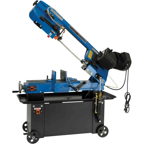 JHVG-712 Metal Bandsaw, Horizontal, 7" Round and 7" x 12" Rectangular Cutting Capacity Helyx Safety & Industrial Supplies