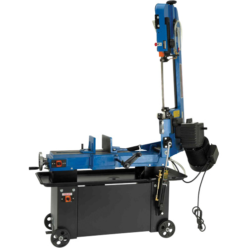 JHVG-712 Metal Bandsaw, Horizontal, 7" Round and 7" x 12" Rectangular Cutting Capacity Helyx Safety & Industrial Supplies