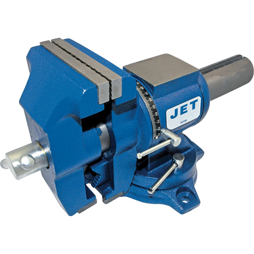 Multi-Purpose Heavy-Duty Vise, 5" Jaw Width, 3" Throat Depth Helyx Safety & Industrial Supplies