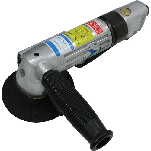 Meuleuse &agrave; angle, Roue 4", Entr&eacute;e 1/4" NPT, 11000 Tr/min Helyx Safety & Industrial Supplies