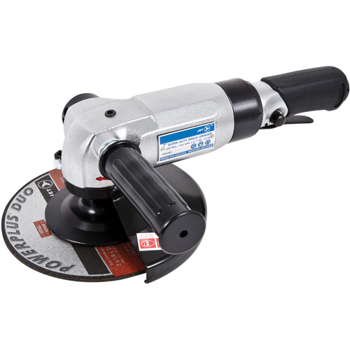 Meuleuse &agrave; angle tr&egrave;s robuste, Roue 7", Entr&eacute;e 3/8" NPT, 7800 Tr/min Helyx Safety & Industrial Supplies
