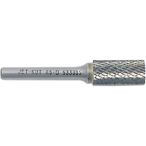 Fraise cylindrique JET-KUT, 3/8" Dia., 1/4" Tige, 3/4" Prof. de la coupe Helyx Safety & Industrial Supplies