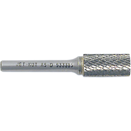 Fraise cylindrique, 5/8" Dia., 1/4" Tige, 1" Prof. de la coupe Helyx Safety & Industrial Supplies