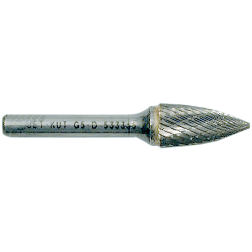 Tree Burr, 1/4" Dia., 1/4" Shank, 5/8" Depth of Cut Helyx Safety & Industrial Supplies