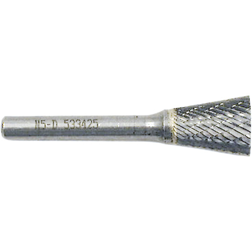 Fraise en forme de c&ocirc;ne invers&eacute;, 3/8" dia., 1/4" Tige, 3/8" Prof. de la coupe Helyx Safety & Industrial Supplies