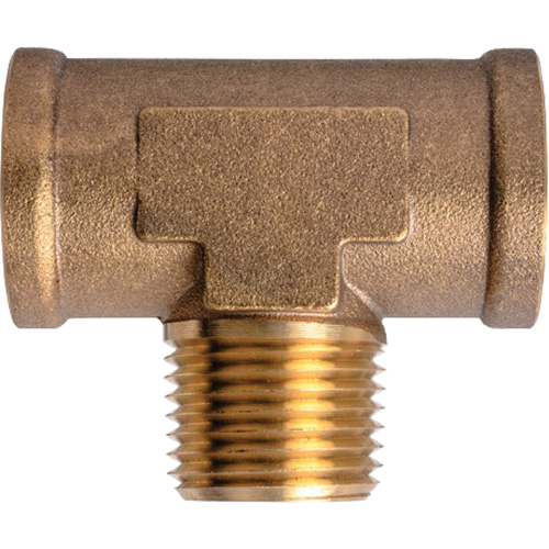 Branch Tees Extruded Male On Branch, Brass, 1/2" Helyx Safety & Industrial Supplies