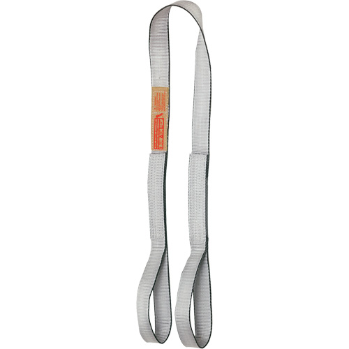 &eacute;lingue en toile de nylon, Oeillet double, 4" la x 10' lo Helyx Safety & Industrial Supplies