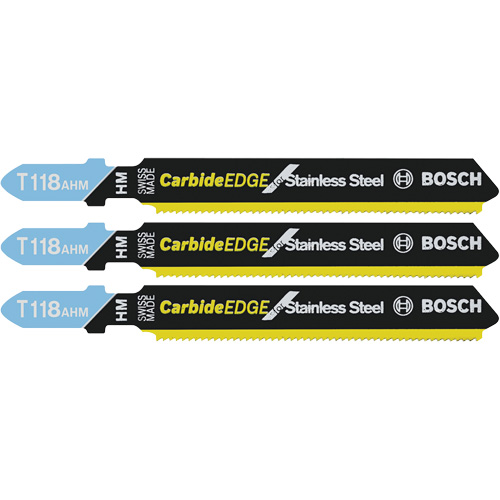 Lames de scie sauteuse d'expert pour tout usage, Carbure, Tige en T, 3-1/4" lo Helyx Safety & Industrial Supplies
