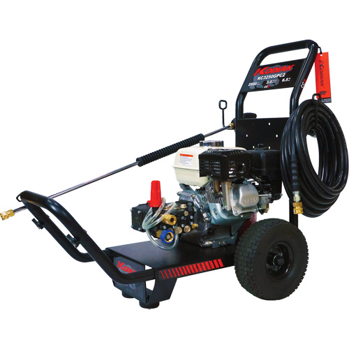 Laveuses &agrave; pression professionnelles pour service moyen, Essence, 2500 PSI, 3 gal./min Helyx Safety & Industrial Supplies
