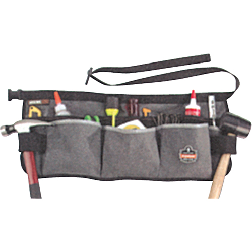 Petits tabliers &agrave; 13 pochettes, Toile, Gris Helyx Safety & Industrial Supplies
