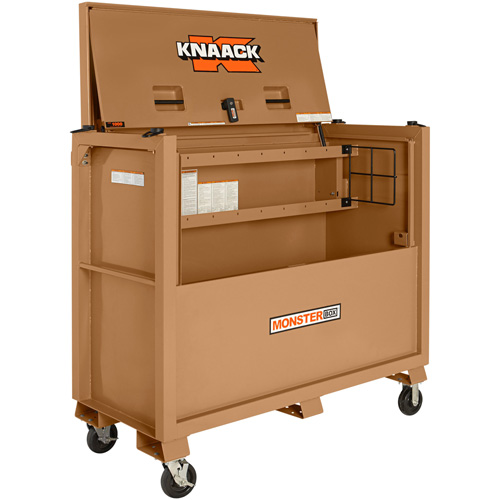Monster Box Piano Box, 66" W x 30" D x 54-1/2" H, Beige Helyx Safety & Industrial Supplies