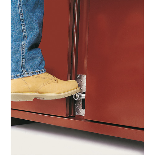 Armoire &agrave; tablettes Jobsite, Acier, 47,5 pi³, Rouge Helyx Safety & Industrial Supplies