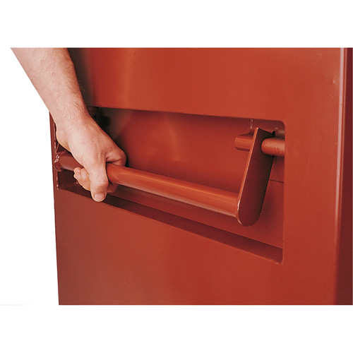 Armoire &agrave; tablettes Jobsite, Acier, 47,5 pi³, Rouge Helyx Safety & Industrial Supplies
