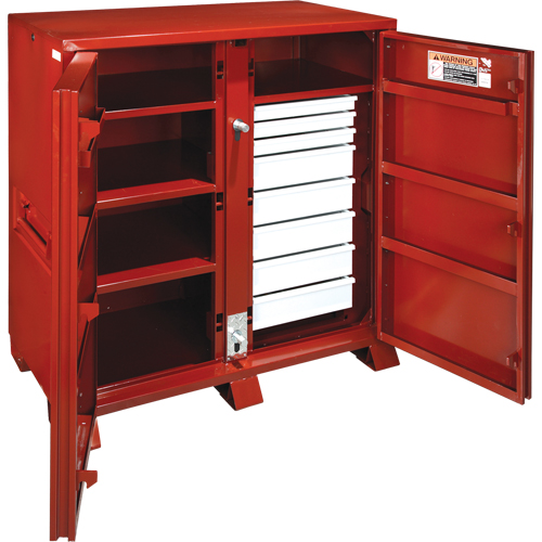 Drawer Cabinet, 60-1/8" W x 53-1/4" H x 30-1/4" D, 58.7 Cubic Feet Capacity Helyx Safety & Industrial Supplies