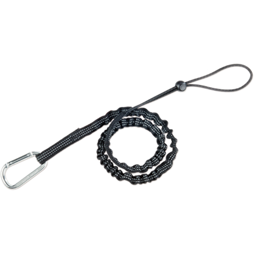 Squids&reg; 3100 Tool Lanyard, Bungee, Carabiner/Loop Helyx Safety & Industrial Supplies