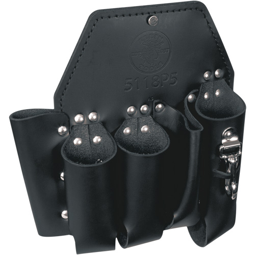 Porte-outils, Porte-outil multiple, Cuir, 5 Poches Helyx Safety & Industrial Supplies