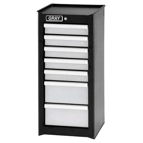 Armoire compl&eacute;mentaire, 7 tiroirs, 14-3/4" la x 18" p x 33,34" h, Noir Helyx Safety & Industrial Supplies