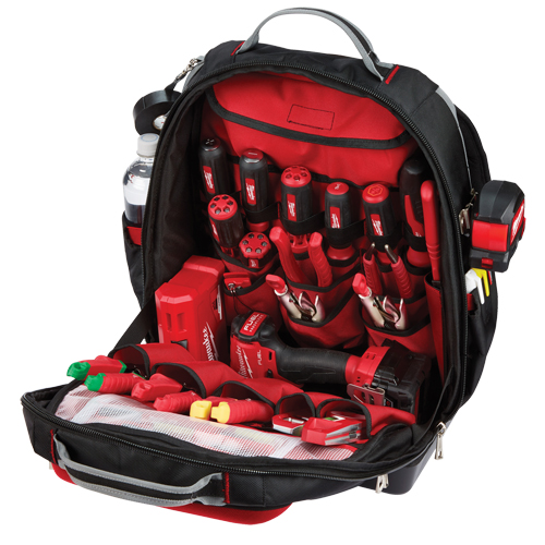 Ultimate Jobsite Backpack, 20" L x 17" W, Black, Ballistic Helyx Safety & Industrial Supplies