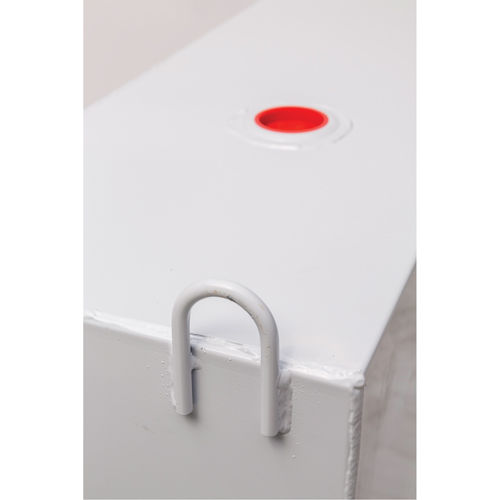 R&eacute;servoir de transfert pour carburant en acier, Acier, Capacit&eacute; 50 gal., Blanc Helyx Safety & Industrial Supplies
