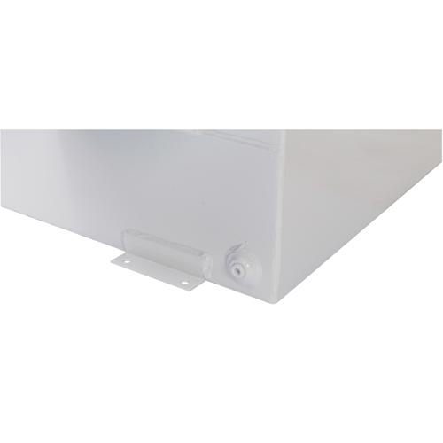 R&eacute;servoir de transfert pour carburant en acier, Acier, Capacit&eacute; 100 gal., Blanc Helyx Safety & Industrial Supplies