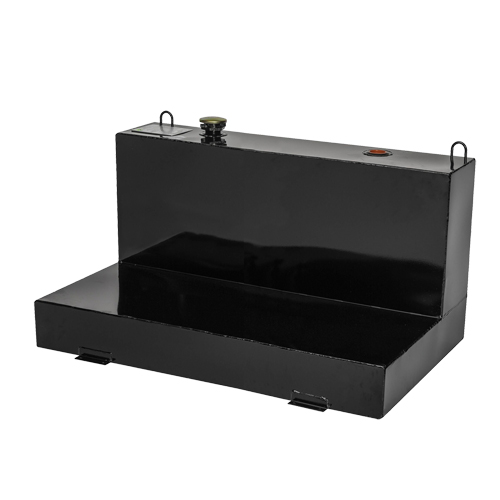 R&eacute;servoir de transfert pour carburant en acier, Acier, Capacit&eacute; 100 gal., Noir Helyx Safety & Industrial Supplies
