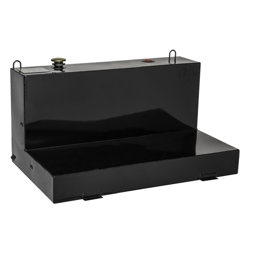 R&eacute;servoir de transfert pour carburant en acier, Acier, Capacit&eacute; 100 gal., Noir Helyx Safety & Industrial Supplies