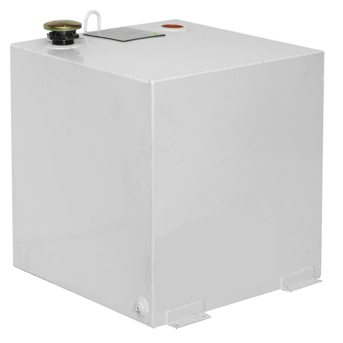 R&eacute;servoir de transfert pour carburant en acier, Acier, Capacit&eacute; 50 gal., Blanc Helyx Safety & Industrial Supplies