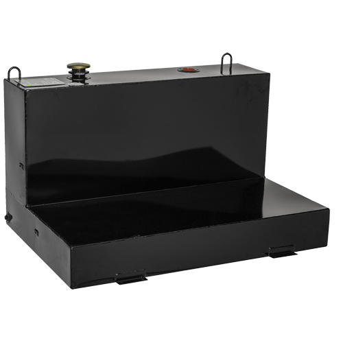R&eacute;servoir de transfert pour carburant en acier, Acier, Capacit&eacute; 85 gal., Noir Helyx Safety & Industrial Supplies