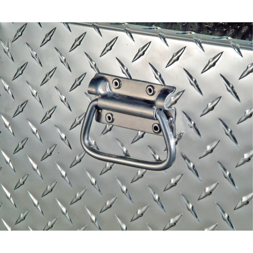 Aluminum Fuel Transfer Tank & Chest, Aluminum, 74 gal. Capacity, Silver Helyx Safety & Industrial Supplies